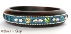 Bangle Embeded with Rhinestones & Accessories