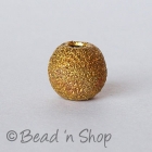 Golden Dotted Brass Bead