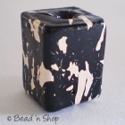 Black & White Square Bead