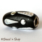 Black Bead Studded with Silver Accessories