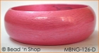 Plain Pink Lac Bangle