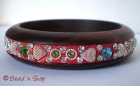 Bangle Embedded with Rhinestones & Accessories