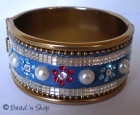 Bracelet Embeded with Rhinestone & Accessories