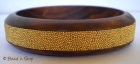 Bangle Studded with Yellow Grains