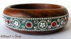 1pc Bangle Studded  with Accessories & Rhinestones