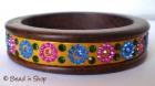 Bangle Studded with Rhinestones & Accessories