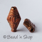 Copper Bead in Cylindrical Shape