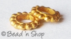 Gold-Plated Copper Bead with 4mm Hole Size