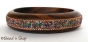 1pc Bangle Studded with Colorful Grains