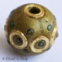 50pc Golden Bead with Golden Beaded Rings