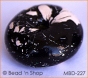 50pc Black & White Ring Bead