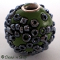 50pc Green Bead Studded with Seed Beed Accessories