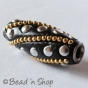50pc Black Bead Studded with Metal Chains & Accessories