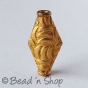 100gm Gold Plated Copper Bead in Cylindrical Shape