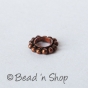 100gm Oxidized Copper Bead with 4mm Hole Size