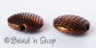 100gm Flattened Round Copper Bead