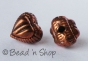 100gm Heart Shaped Copper Bead