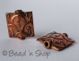 100gm Square Copper Bead