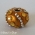 Shinning Brown Euro Style Bead Studded with Metal Chain & Accessories