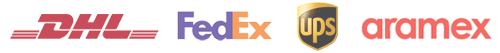 Logo of Shipping Company - DHL, FedEx, UPS, Aramex